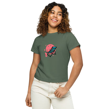 Lounge Women’s high-waisted t-shirt