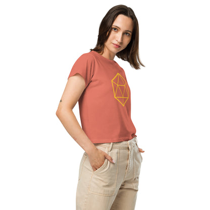 Geo-Women’s high-waisted t-shirt