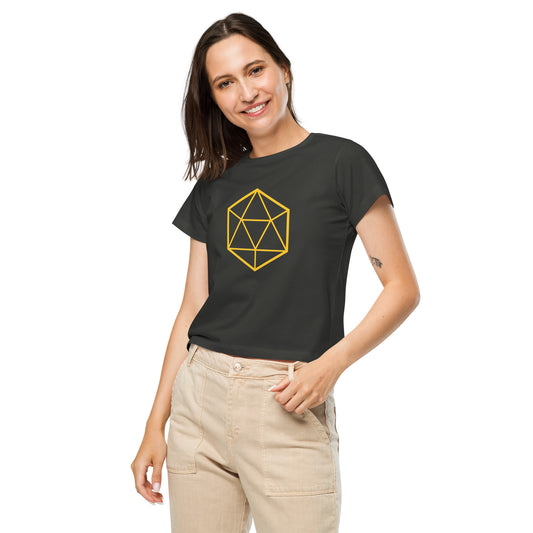 Geo-Women’s high-waisted t-shirt