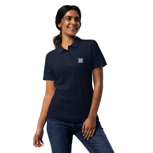 Women’s pique polo shirt$20.00