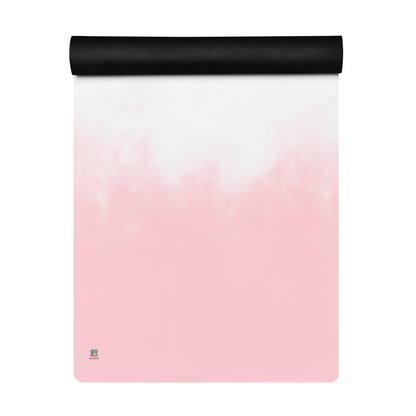 Pink and blue gradient Yoga mat