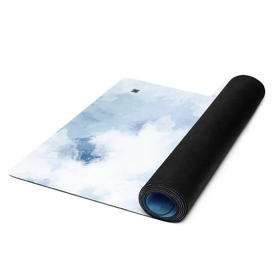 Tie-Die-Blue Yoga mat