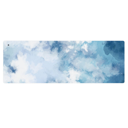 Tie-Die-Blue Yoga mat