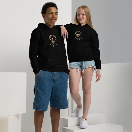 Spooky Vibes Youth heavy blend hoodie