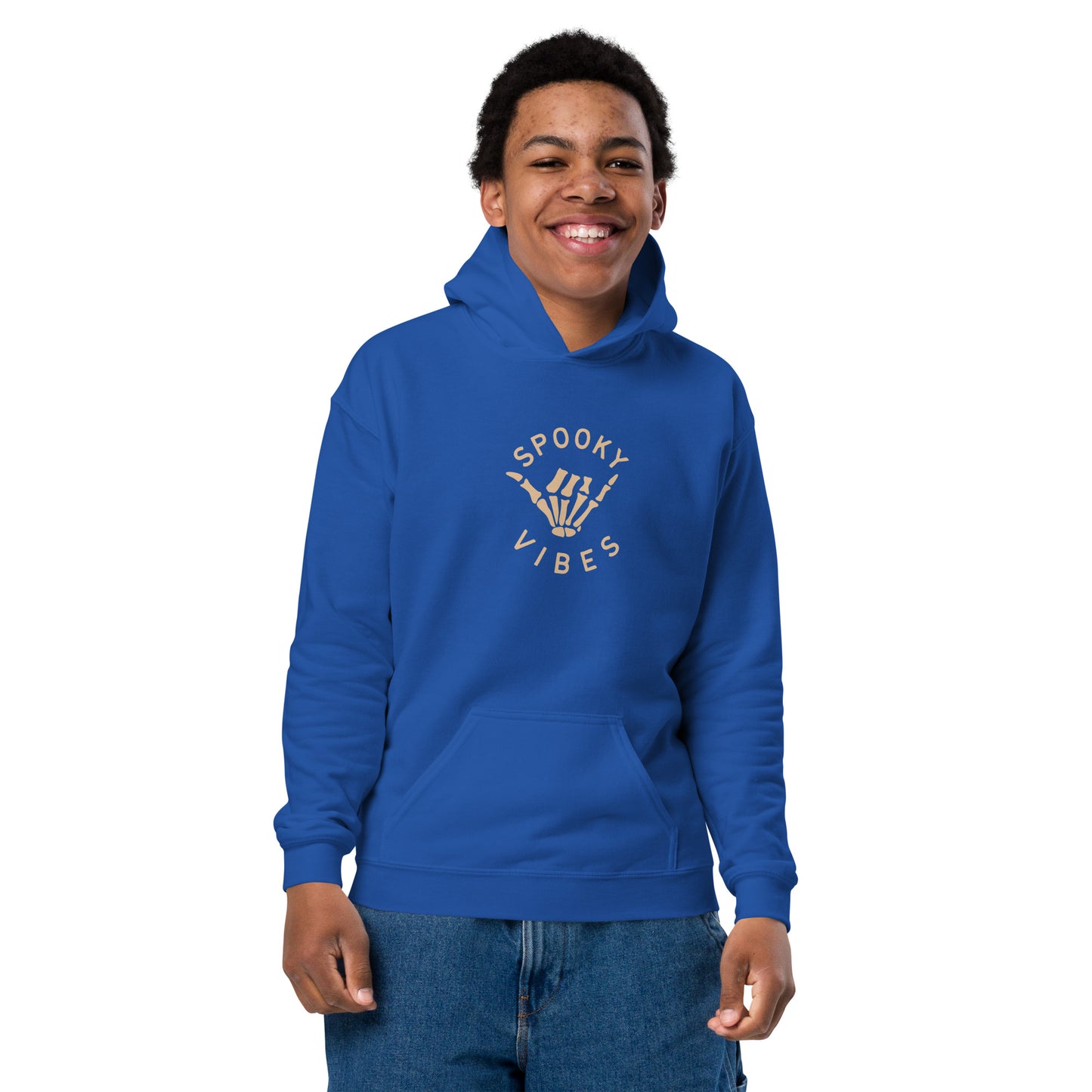 Spooky Vibes Youth heavy blend hoodie