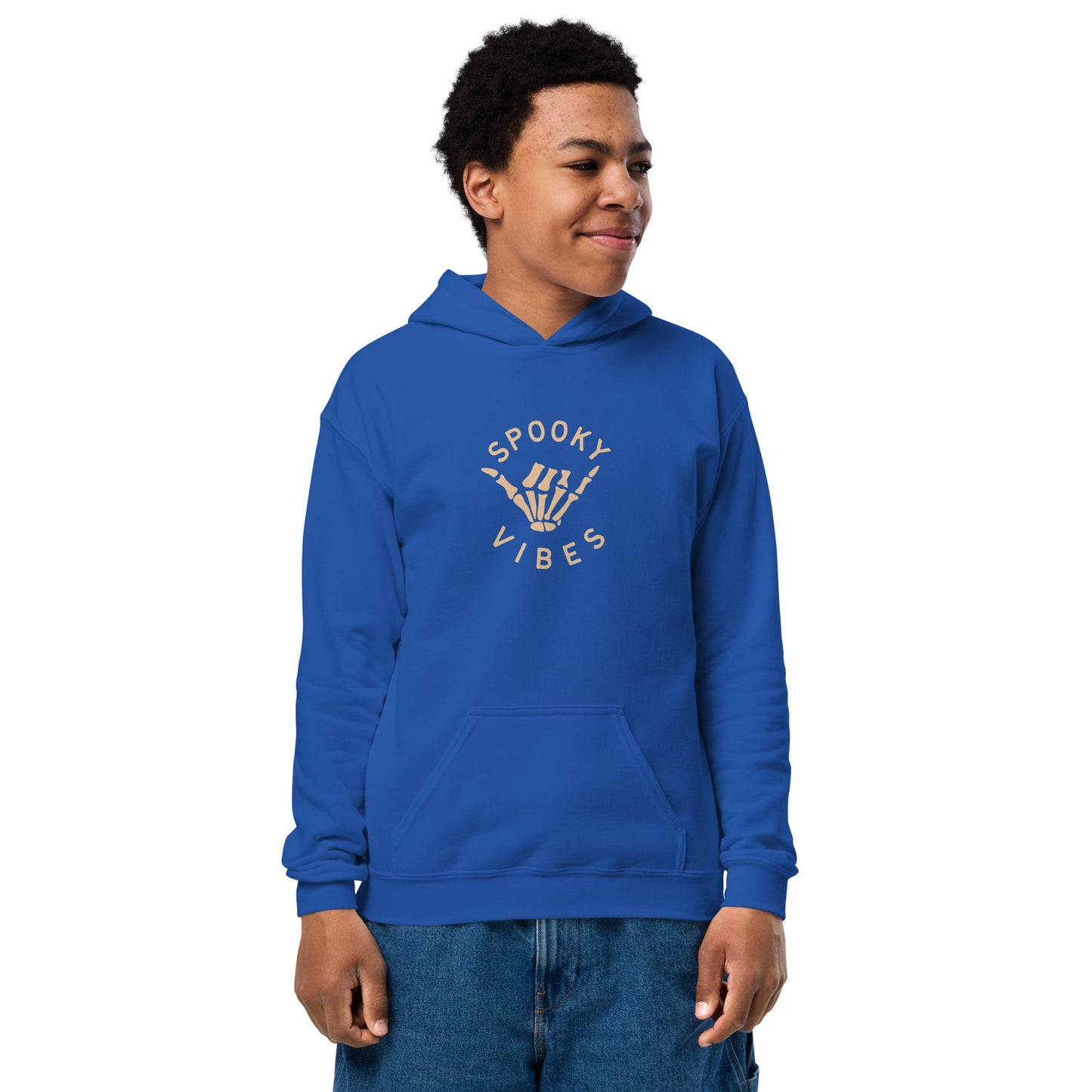 Spooky Vibes Youth heavy blend hoodie