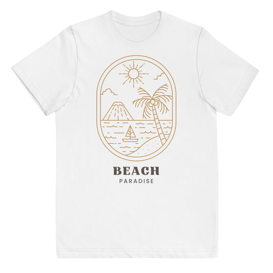 Beach Paradise Youth jersey t-shirt