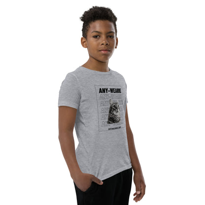 Cat Youth Short Sleeve T-Shirt