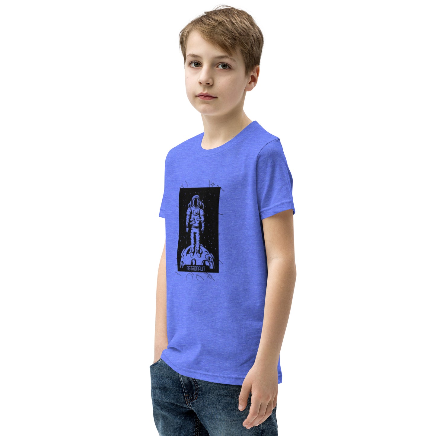Astronaut Youth Short Sleeve T-Shirt