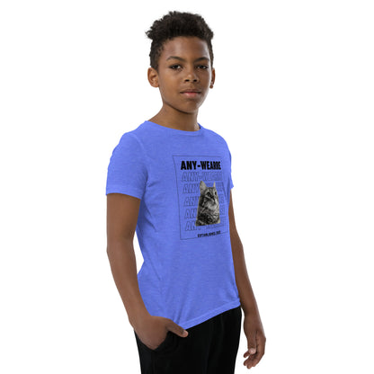 Cat Youth Short Sleeve T-Shirt