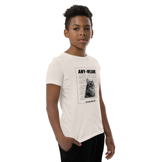 Cat Youth Short Sleeve T-Shirt