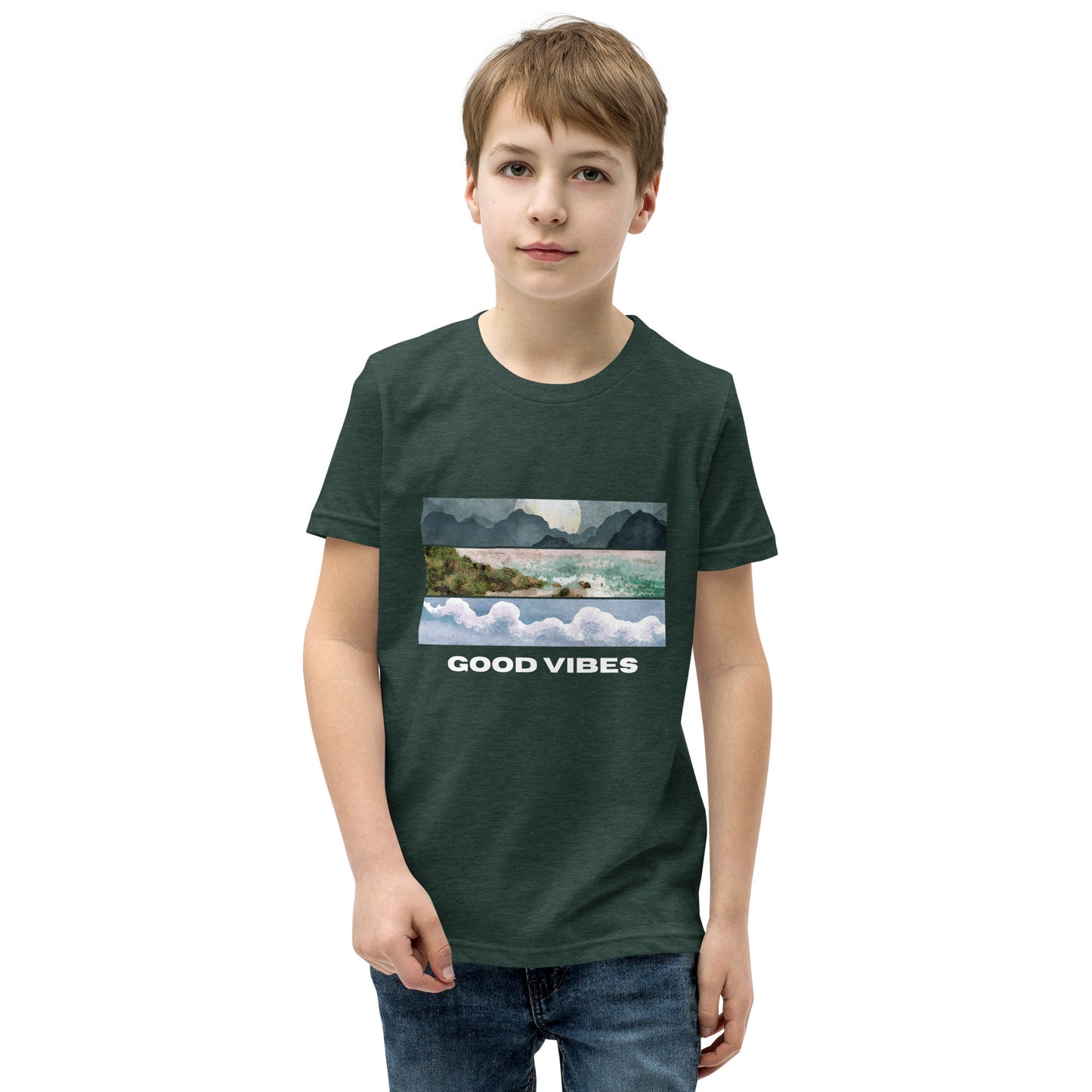 Good Vibes Youth Short Sleeve T-Shirt
