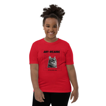 Cat Youth Short Sleeve T-Shirt