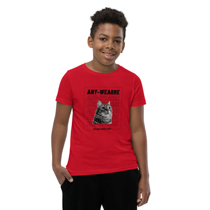 Cat Youth Short Sleeve T-Shirt