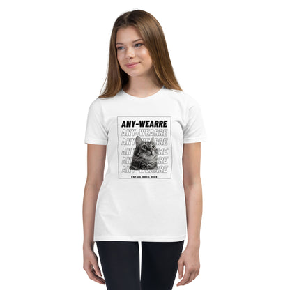 Cat Youth Short Sleeve T-Shirt
